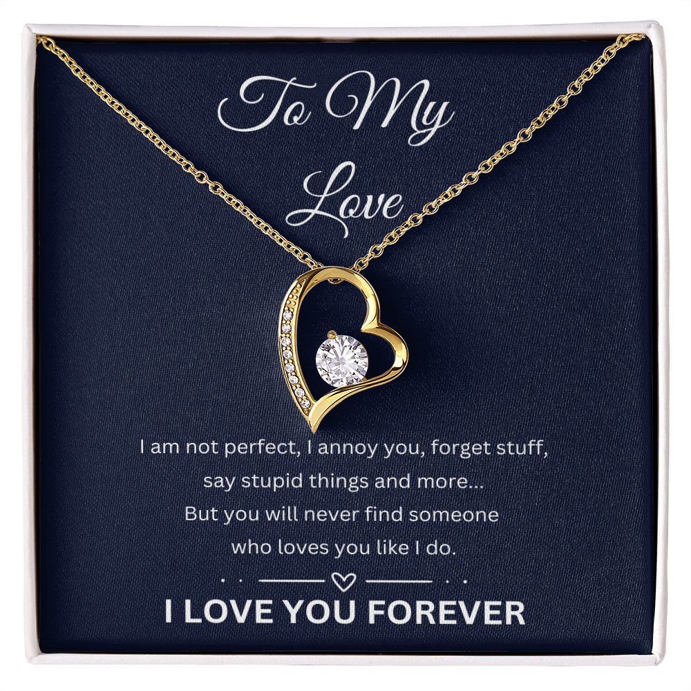 To My Love - Forever Love Necklace