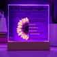 To My Grand Daughter Never Forget Love Grandma
