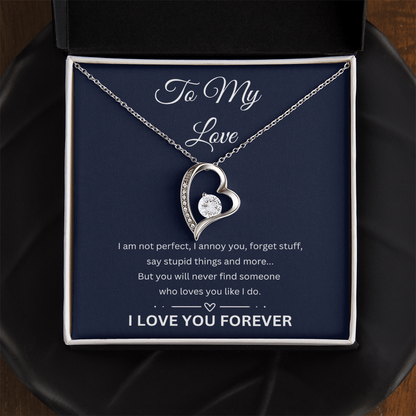 To My Love - Forever Love Necklace