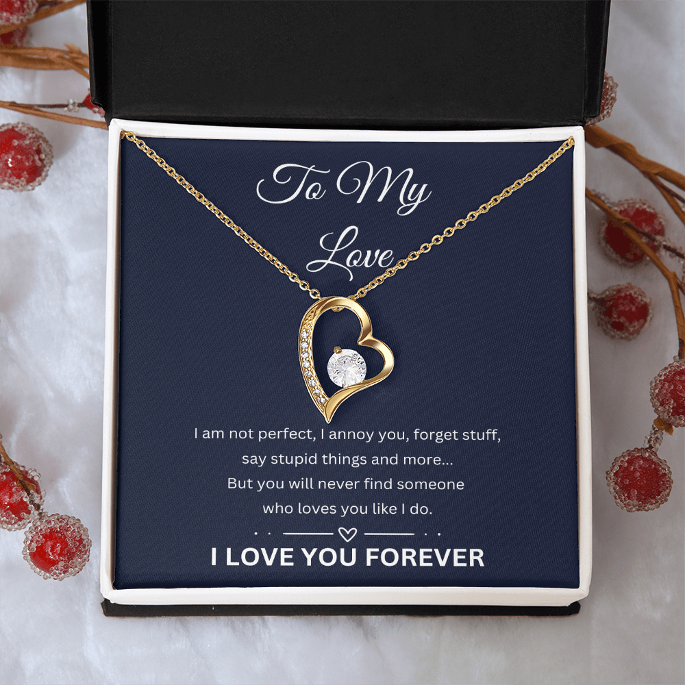 To My Love - Forever Love Necklace