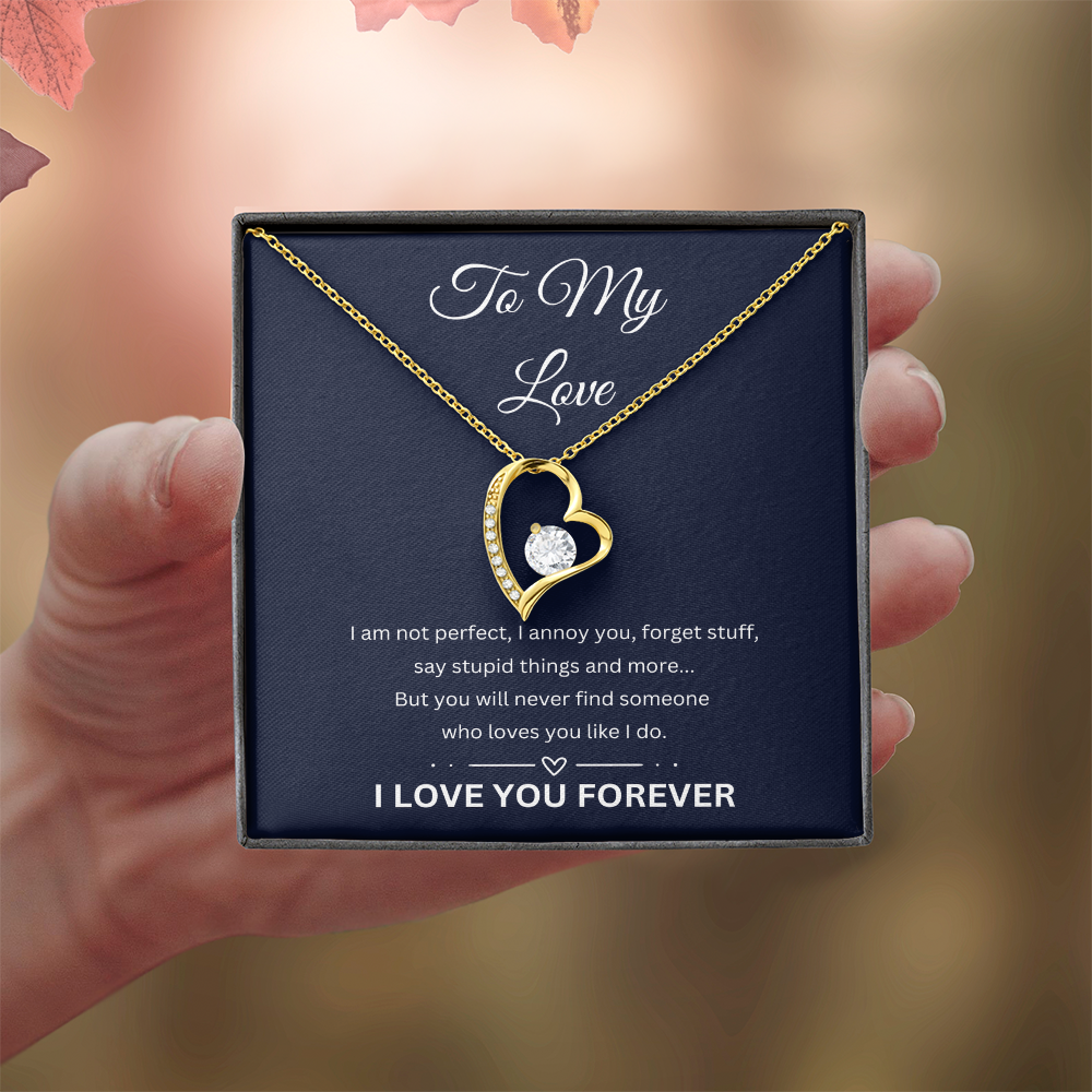 To My Love - Forever Love Necklace