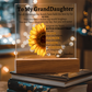 To My Grand Daughter Never Forget Love Grandma